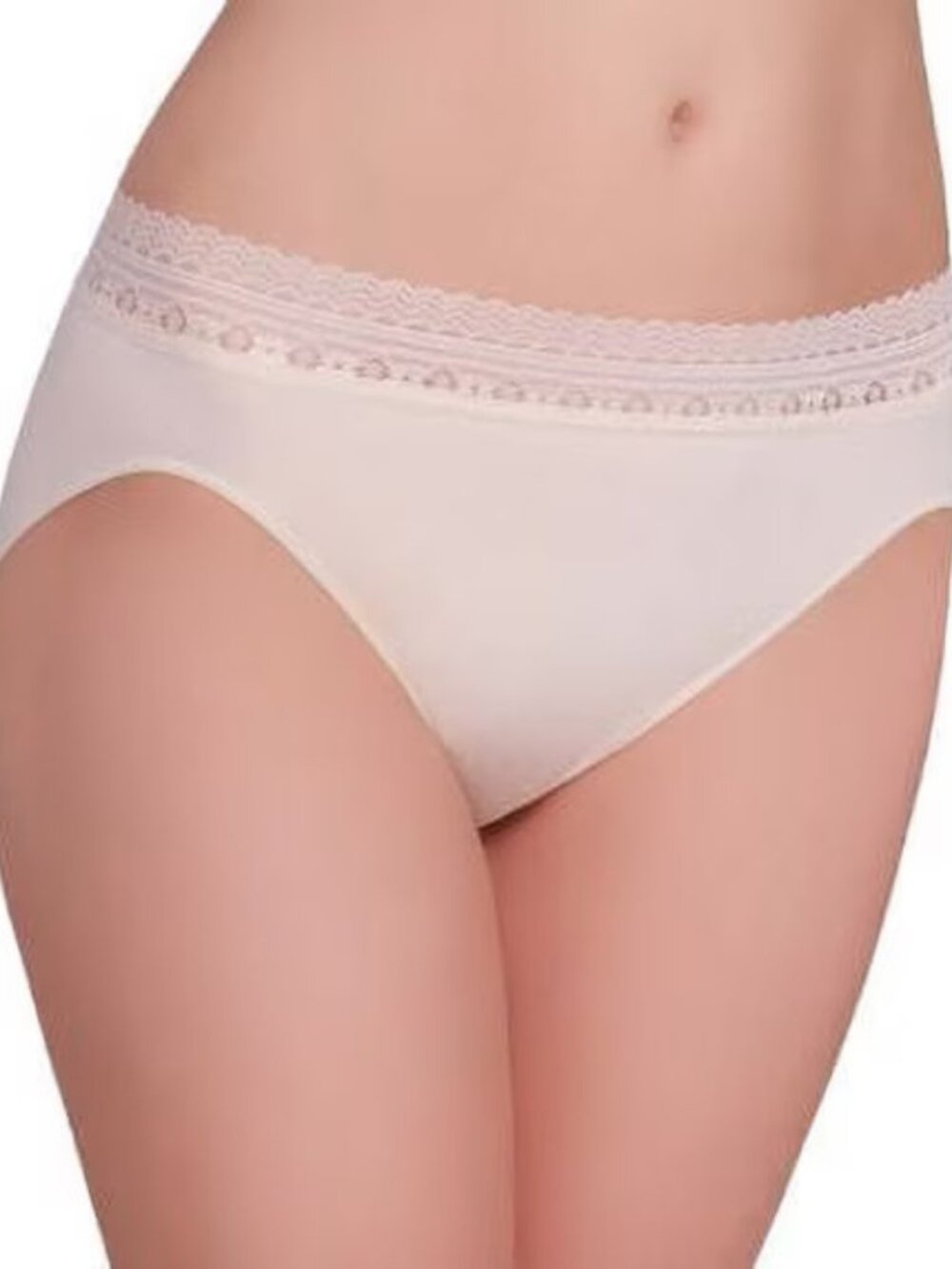 Bali Womens Comfort Revolution Microfiber Hi Cut Brief Underwear